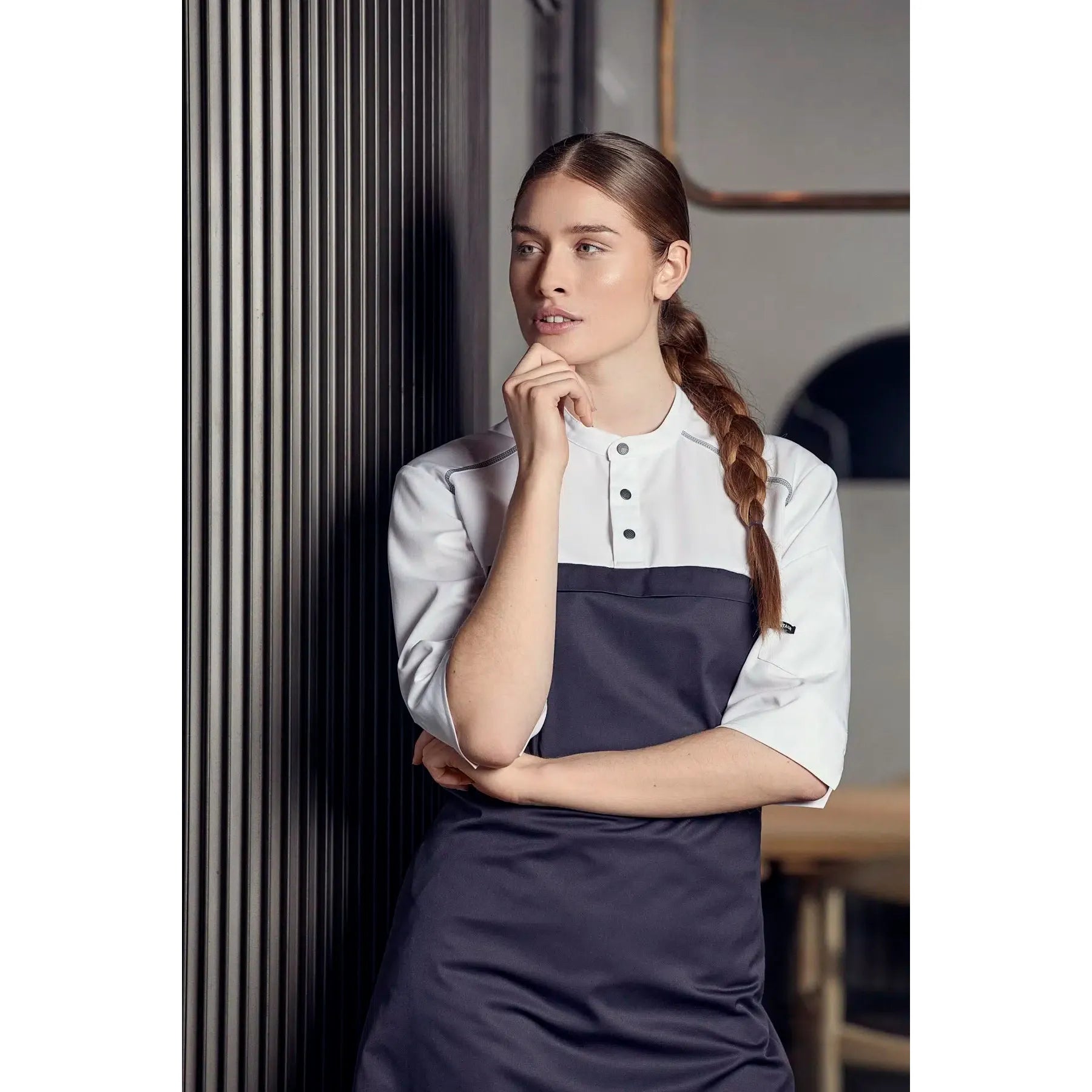Chef Coat Bib Apron Hybrid Unisex 23880