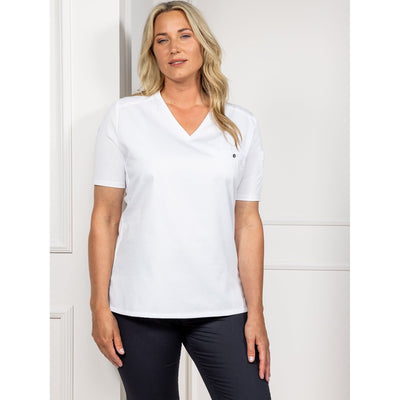 Fae White Women's Slim Fit Short-sleeve T-shirt | Kitchen & Service