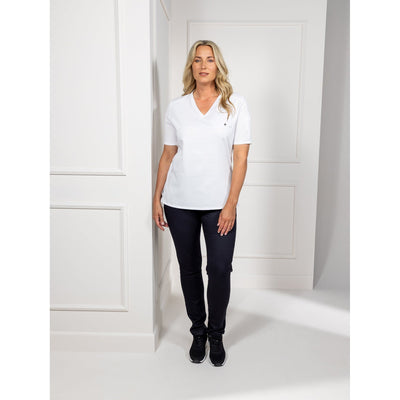 Fae White Women's Slim Fit Short-sleeve T-shirt | Kitchen & Service