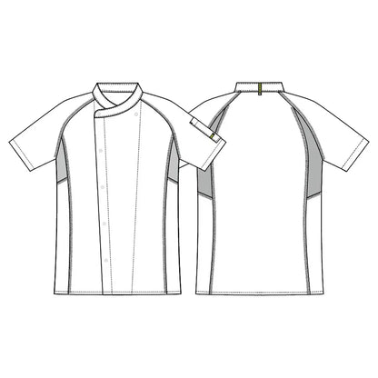 Chef Coat Short Sleeve Unisex 23400