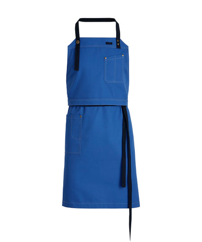 30360 Raw Bib Apron with Pockets
