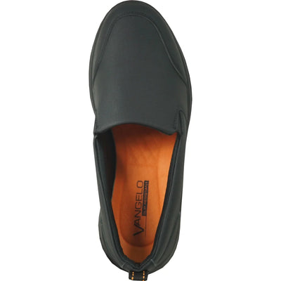 VANGELO Women Slip Resistant Shoe ARIA-2 Black - Wide Width Available