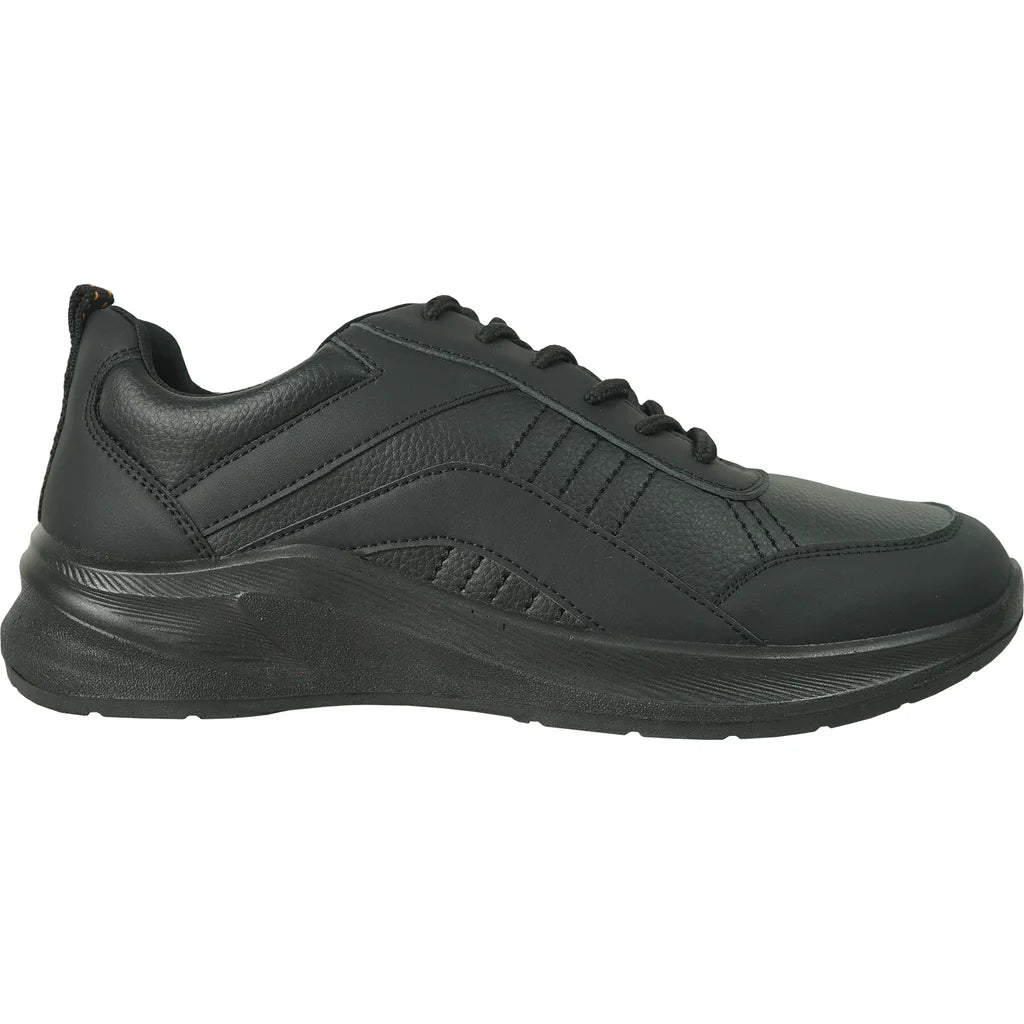 VANGELO Women Slip Resistant Shoe ARIA-4 Black - Wide Width Available