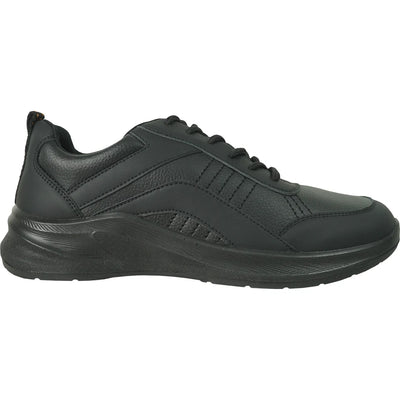 VANGELO Women Slip Resistant Shoe ARIA-4 Black - Wide Width Available
