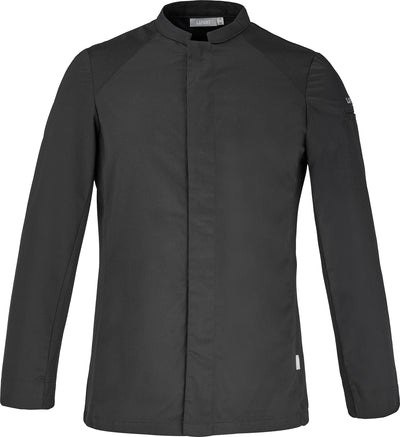 BASIL2 Men’s Long Sleeve Chef Coat | Breathable All-Day Coverage