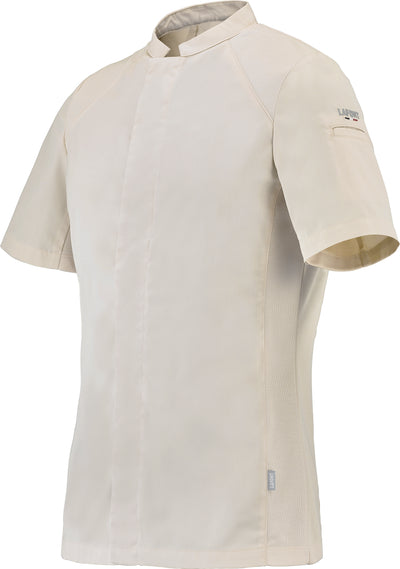 BASIL2 Men's Short-Sleeve Chef Coat | Michelin Jacket