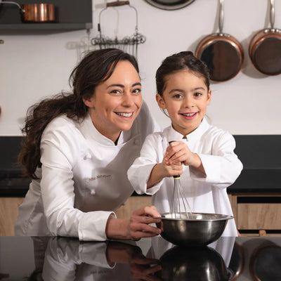 BASIL Kids White Chef Coat