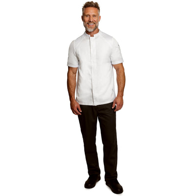 BASIL2 Men's Short Sleeve Chef Coat | Lafont