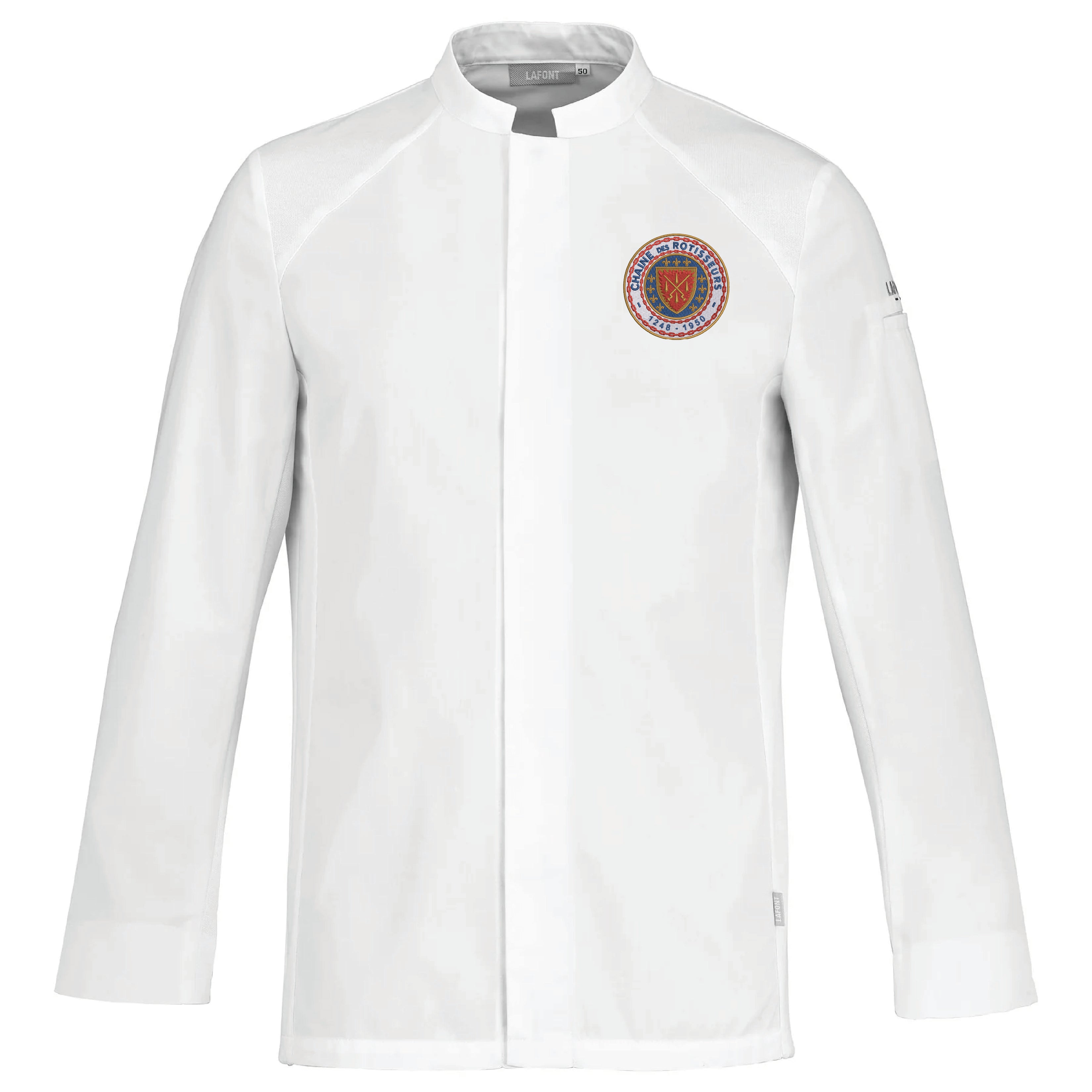 BASIL2 Chef Coat Long-sleeve with Chaine Logo
