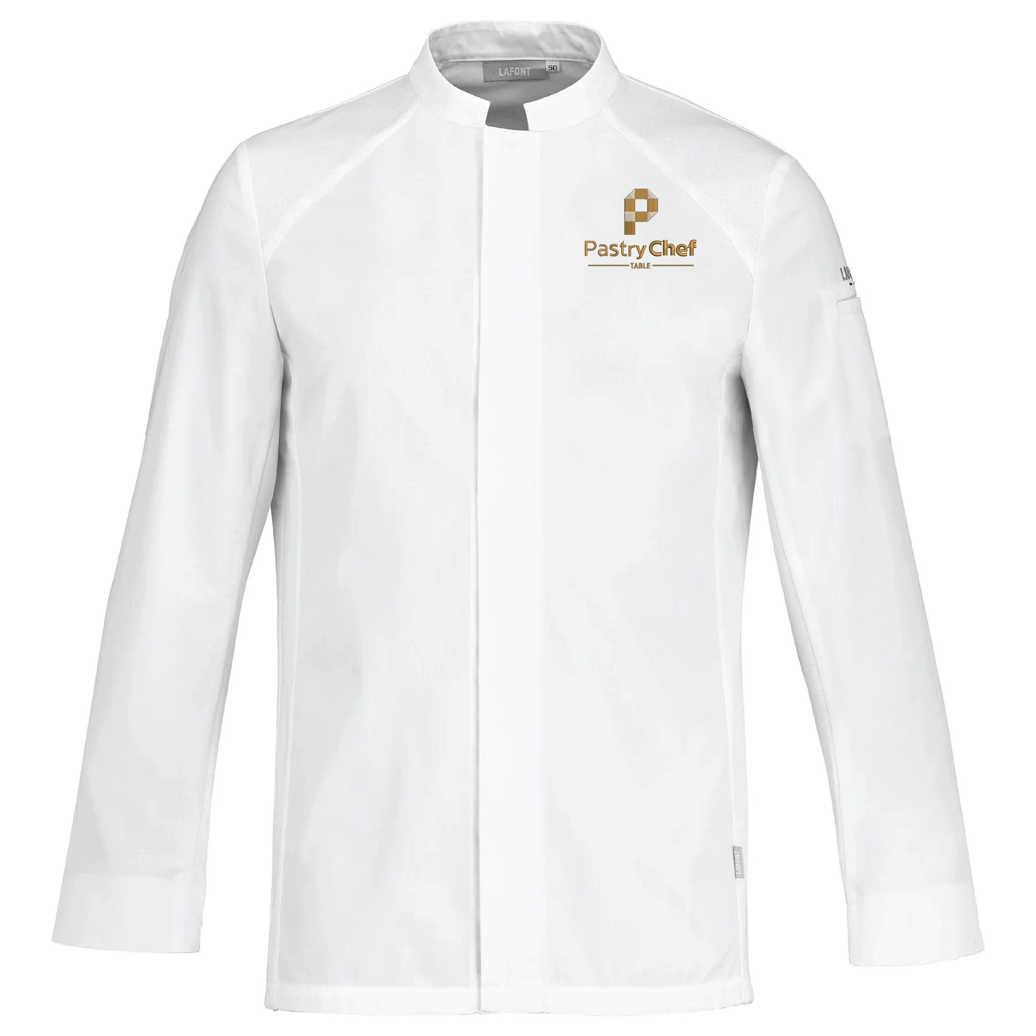 BASIL2 Chef Coat Long-sleeve Pastry Chef Table