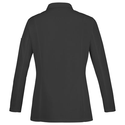 CHIVES2 Chef Coat Long Sleeve Womens