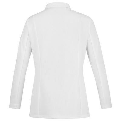 CHIVES2 Chef Coat Long Sleeve Womens