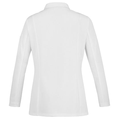 CHIVES2 Chef Coat Long Sleeve Womens