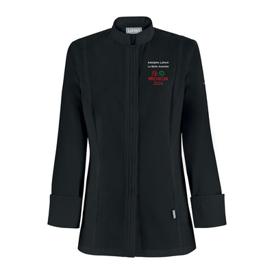 CRISTAL Women's Long Seeve Chef Coat