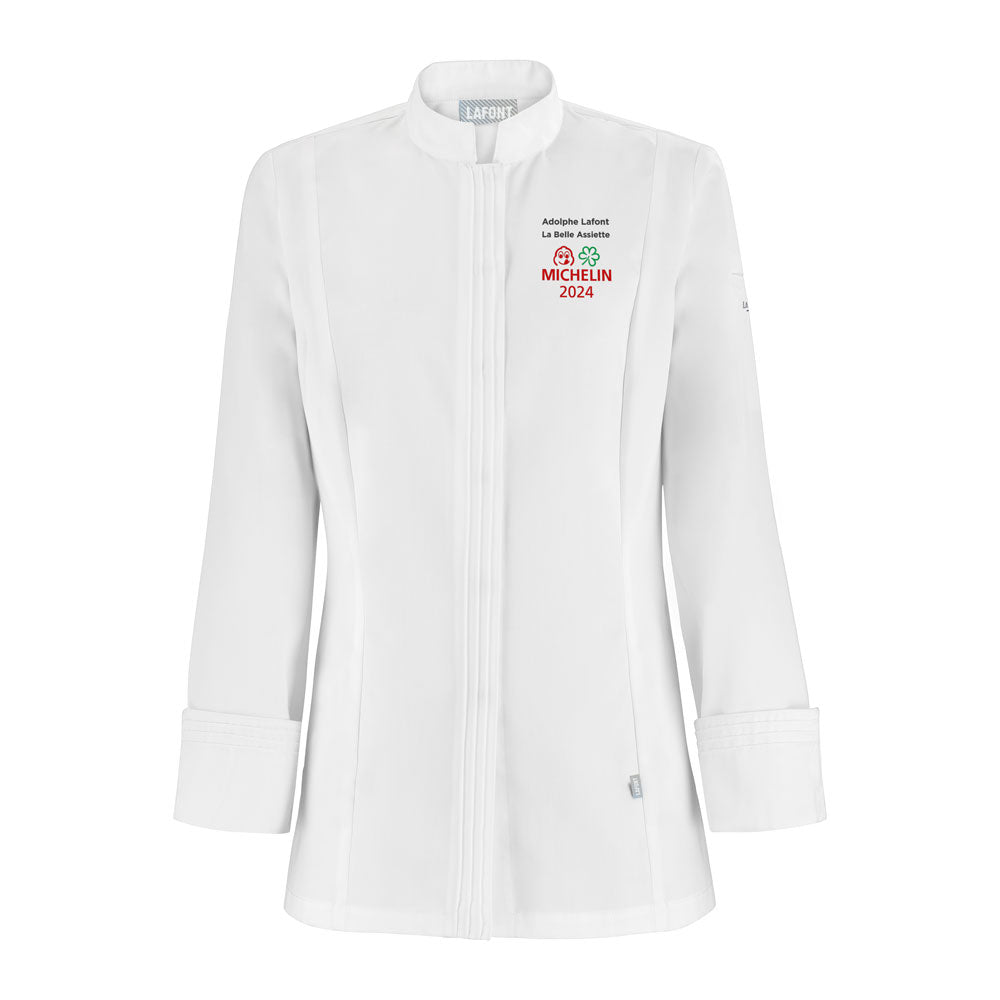 CRISTAL Chef Coat Long-Sleeve Womens