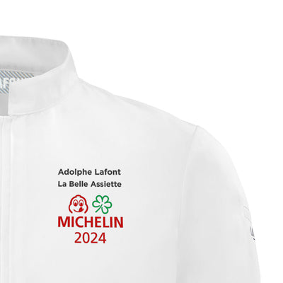 CRISTAL Men's Short Seeve Chef Coat