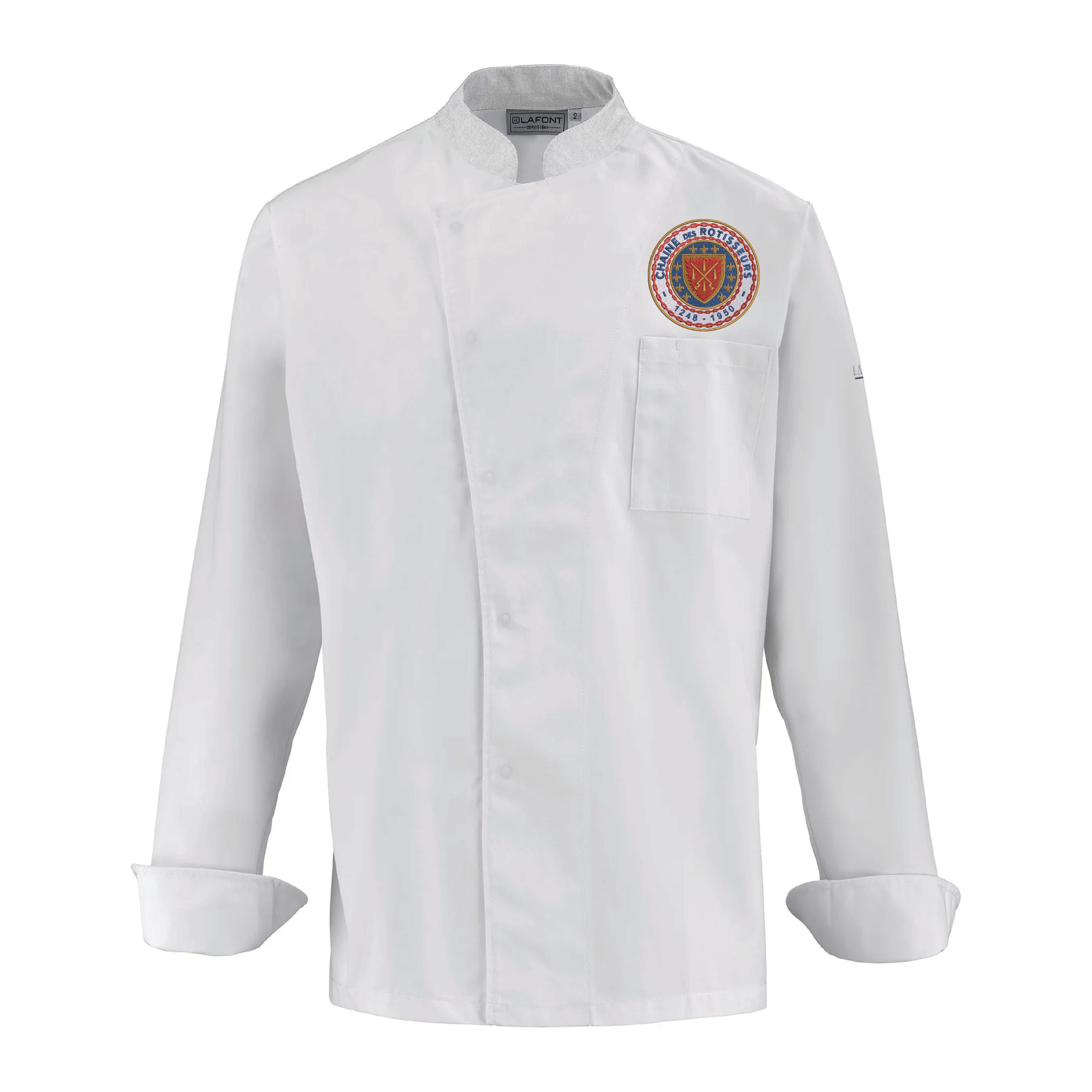 CABBAGE Chef Coat Long-Sleeve with Chaine Logo