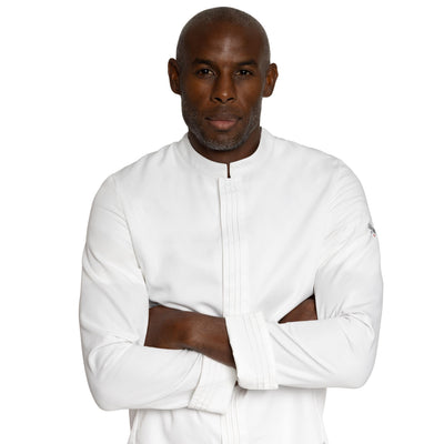 CRISTAL Men's Long Sleeve Chef Coat