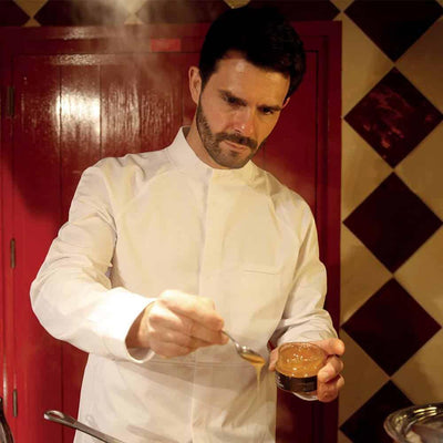 EFFERVESCENCE Chef Coat Long Sleeve Mens