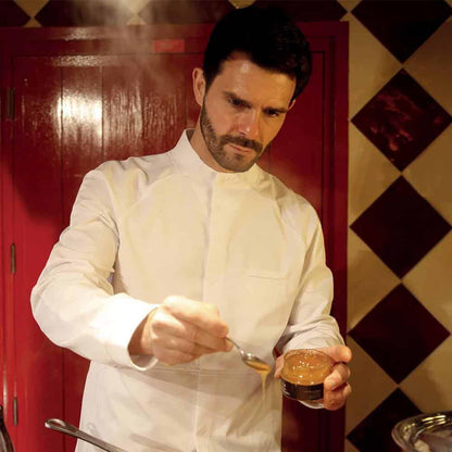 EFFERVESCENCE Chef Coat Long Sleeve Mens