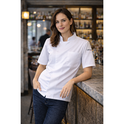 TURNIP Chef Coat Short-Sleeve Unisex