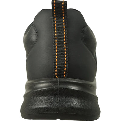 VANGELO Men Slip Resistant Shoe JIMMY-4 Black - Wide Width Available