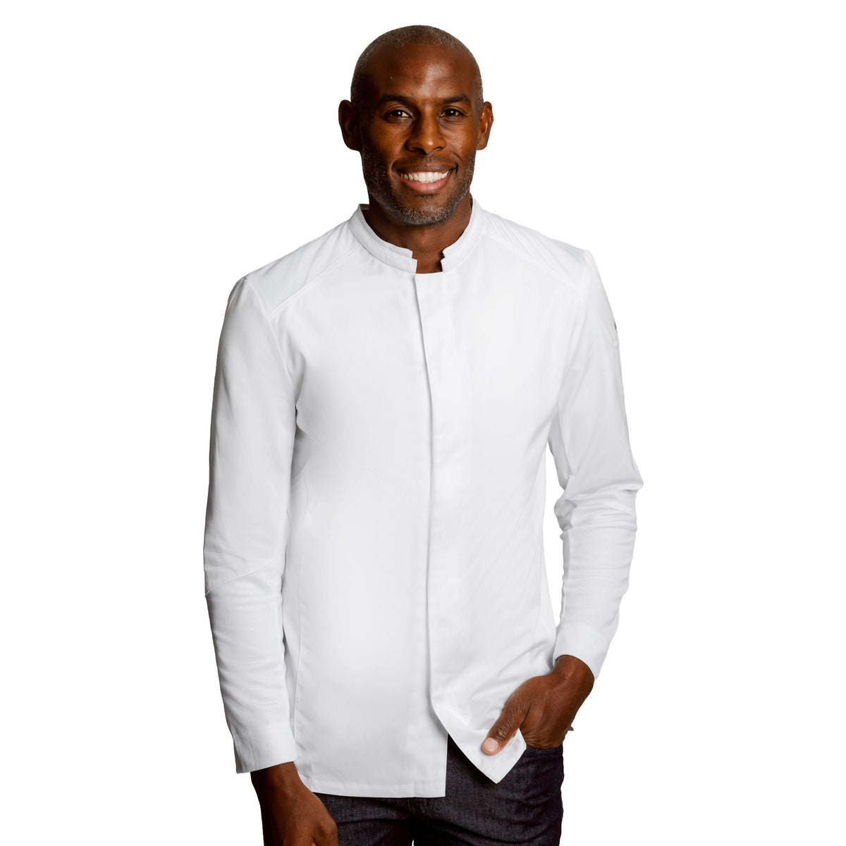 MARJORAM Men's Long Sleeve Chef Coat | Lafont