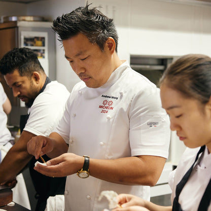 PLATINE Chef Coat Short-Sleeve Men's