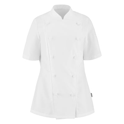 PLATINE Chef Coat Short-Sleeve Women's