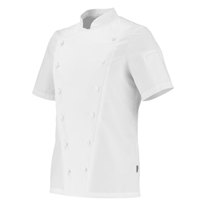 PLATINE Chef Coat Short-Sleeve Men's