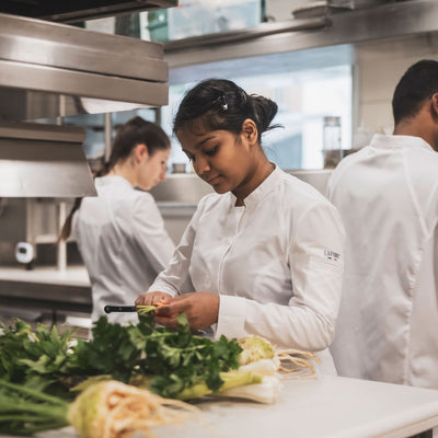 PEPPER2 Women's Long Seeve Chef Coat