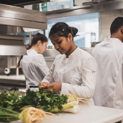 PEPPER2 Chef Coat Long Seeve Womens