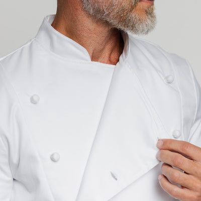 PLATINE Men's Short Sleeve Chef Jacket | Lafont