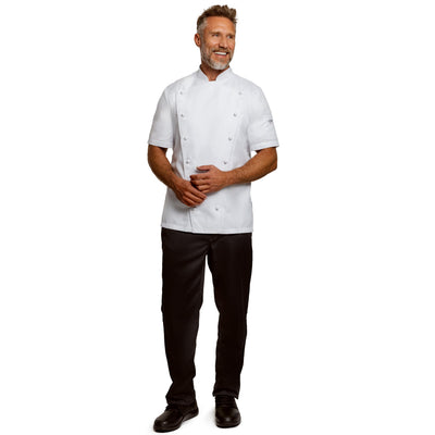 PLATINE Men's Short Sleeve Chef Jacket | Lafont