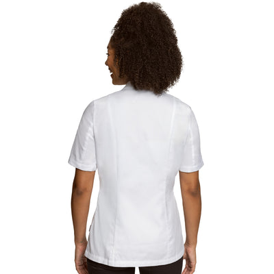 PLATINE Women's Short Sleeve Chef Jacket | Lafont