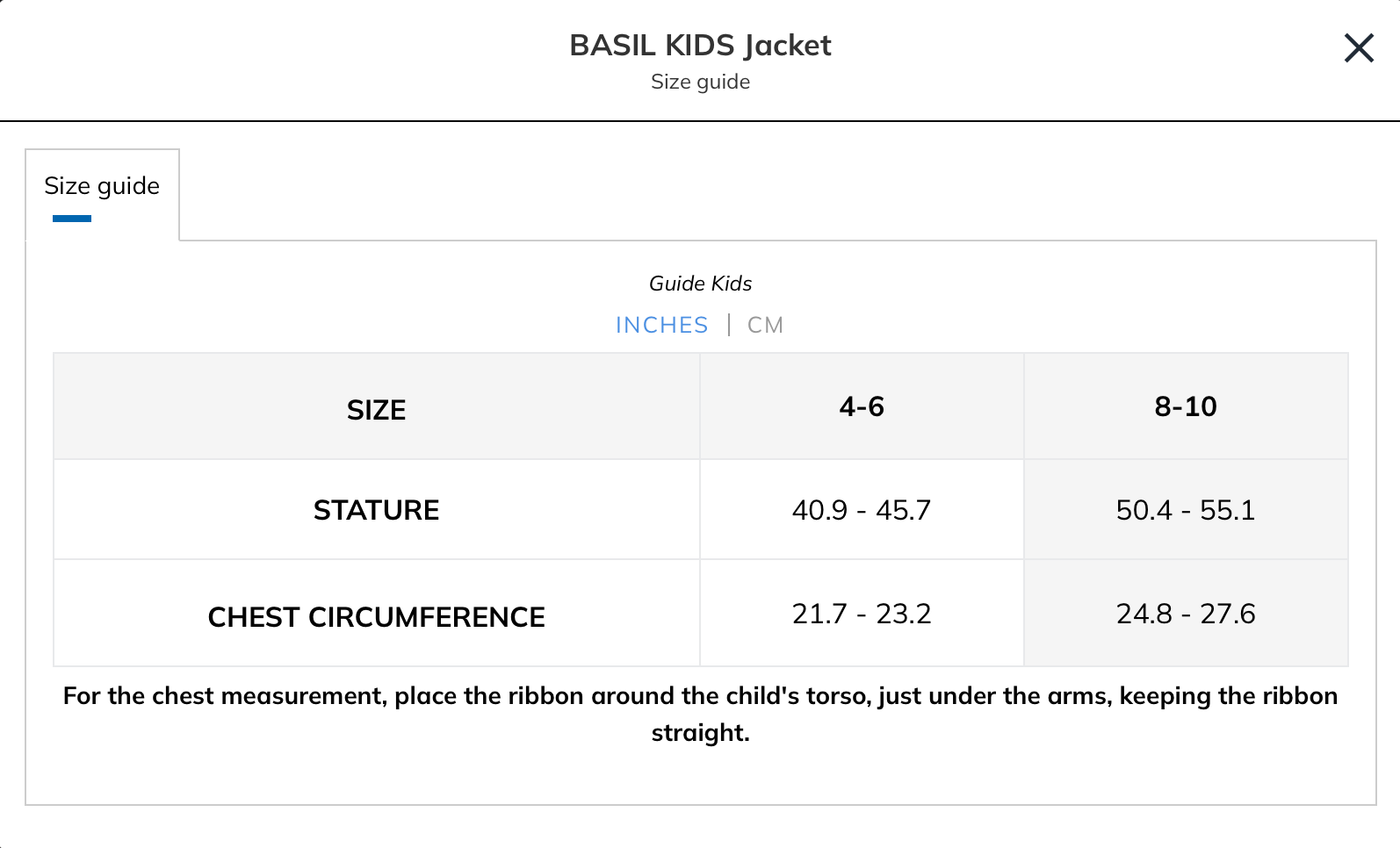 BASIL KIDS JACKET