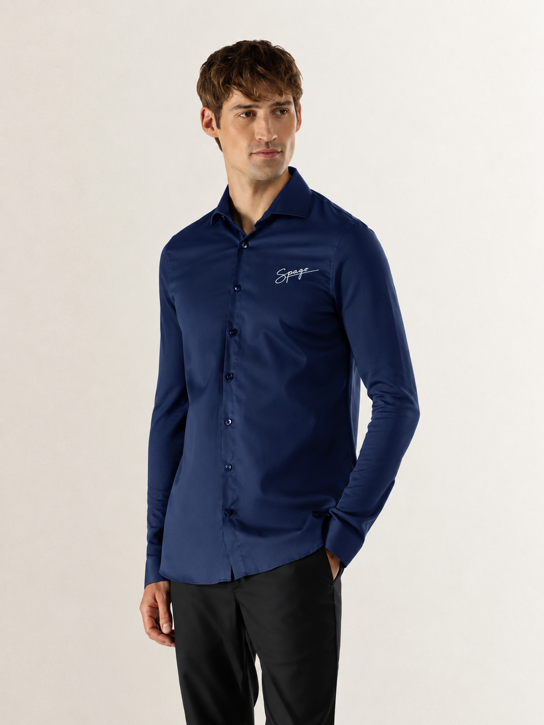 WP Liam Patriot Blue Long Sleeve