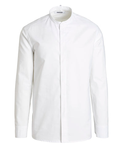 Kentaur 25478 men's Oxford shirt in white, front