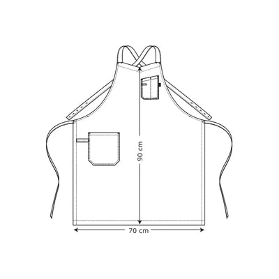 Bib Apron Crossback 30461