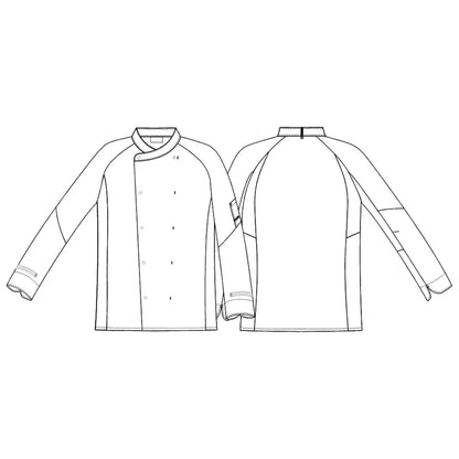 Chef Coat Long Sleeve Unisex 23501