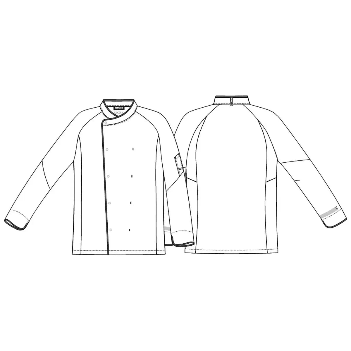 Chef Coat Long Sleeve Unisex 23503