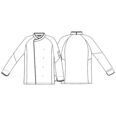 Chef Coat Long Sleeve Unisex 23503