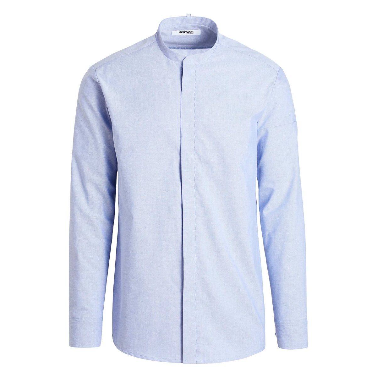 Kentaur 25478 men's Oxford shirt in oxford blue, front