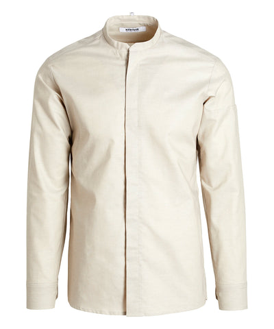 Kentaur 25478 men's Oxford shirt in sand, front