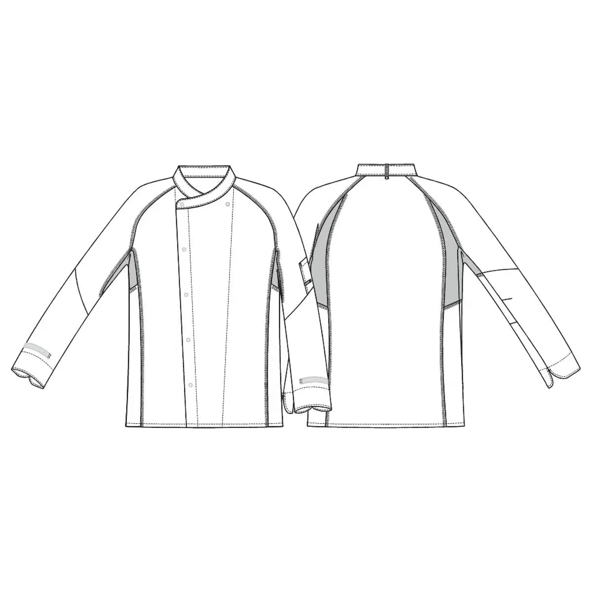 Chef Coat Long Sleeve Unisex 23401