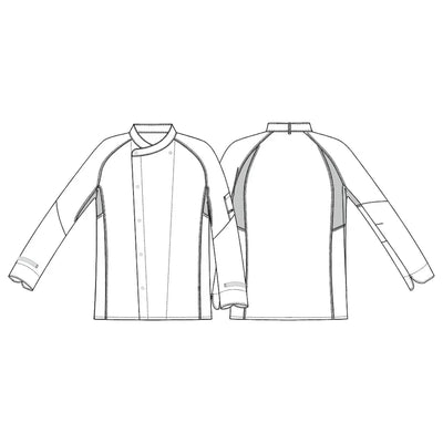 Chef Coat Long Sleeve Unisex 23401