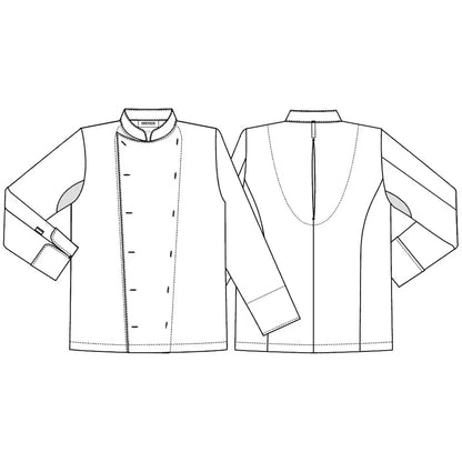 Chef Coat Long Sleeve Unisex 23373