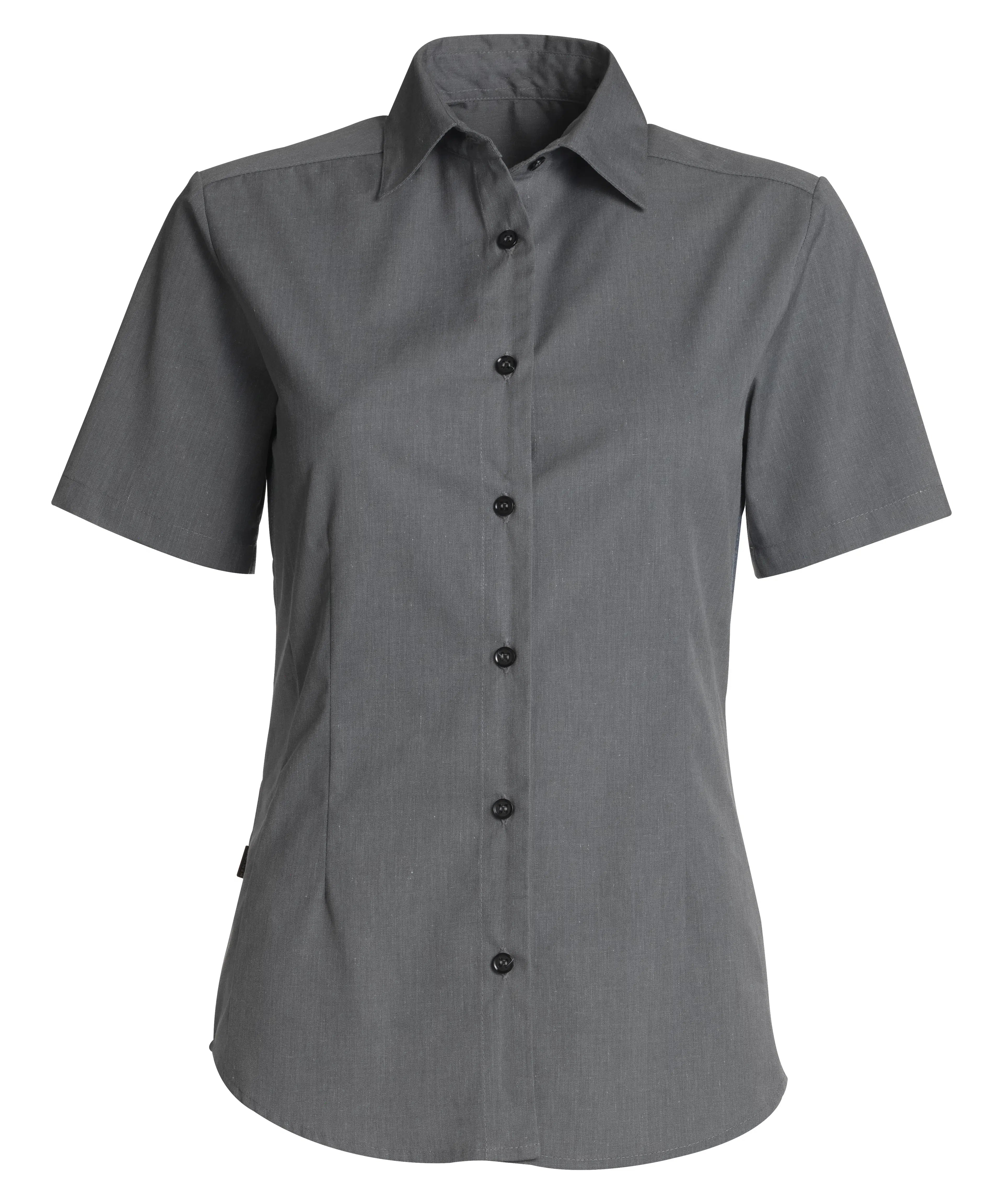 Kentaur 1567 women's shirt in grey melange, front