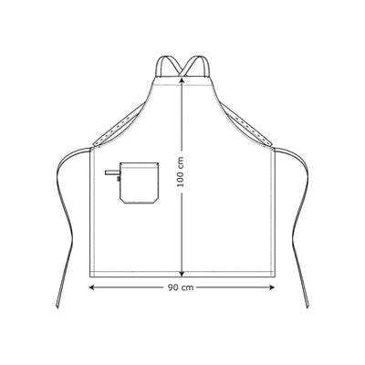 Bib Apron Crossback 30462