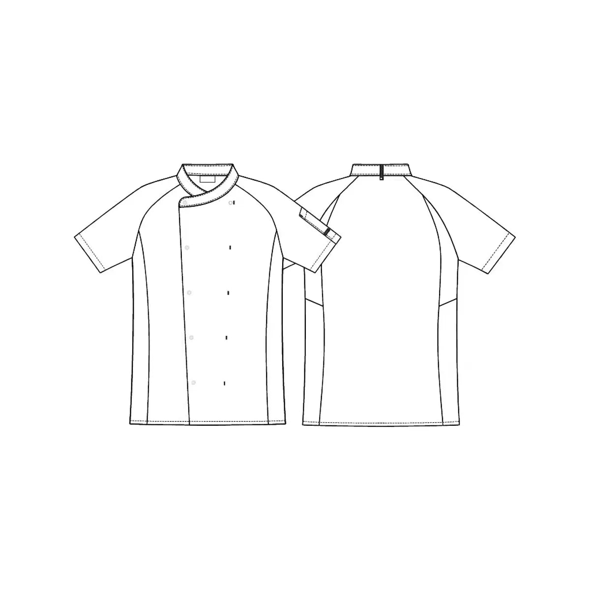 Chef Coat Short Sleeve 23500
